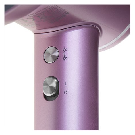 Adler Hair Dryer | AD 2270p SUPERSPEED | 1600 W | Number of temperature settings 3 | Ionic function | Diffuser nozzle | Purple - 4